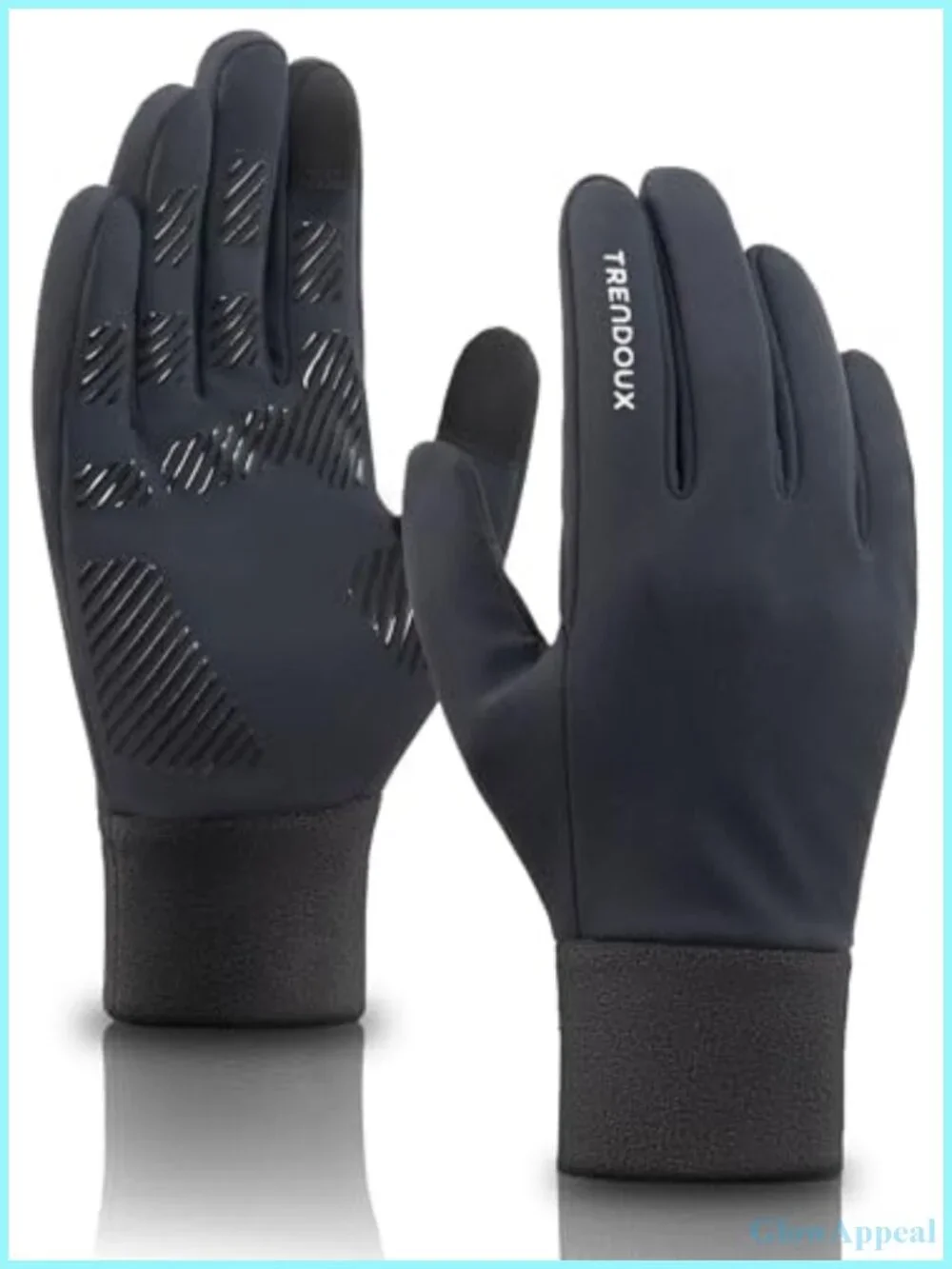Touchscreen Winter Gloves Men Women Thermal Fleece Lined Water Resistant